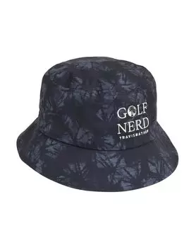 Bucket Hat Hat Golf 7AK916 Black OS [Travis Matthew] Men s (Allover Print/Slip Stretchable) / / чёрный