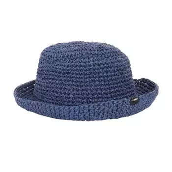 Bucket Hat KNITTED RAFFIA BUCKET HAT NAVY [Extra Large] Men s тёмно-синий