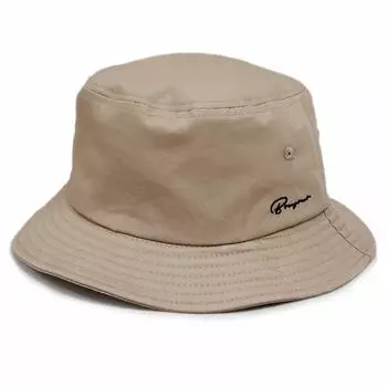 Bucket Hat Unisex Hat Cap HAT Cotton Outdoor Embroidery Logo [Keys] Men s [Beige/Size 58.5cm] (KSH228) бежевый