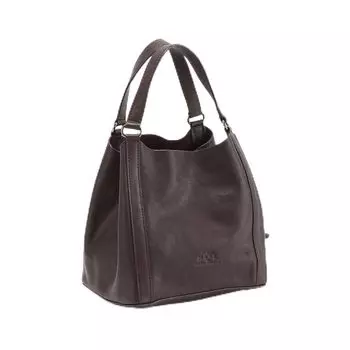 Bucket Tote Dark Brown [Full Tuck] Bag,
