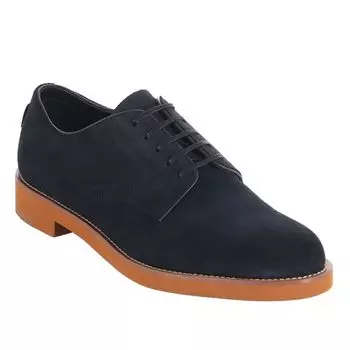 Bucks Shoes 51GL Navy Suede см [Regal] Мужские 26.5