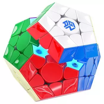 Bucubke GAN Megaminx MagLev Gray UV Официальный магнитный куб без наклеек Магический куб GAN Dodecahedron Конкурсная головоломка Магический куб 3D GAN Megaminx M