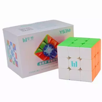 Bucubke Moyu Huameng YS3M Maglev Ball Core 3x3 Magic Cube YS3M Ball Core 3x3x3 2023 Puzzle Magic Cube Huameng Magnetic Floating Ball Core Positioning