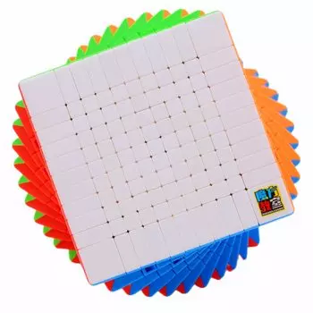 Bucubke Moyu Meilong 11x11 Magic Cube без наклеек, головоломка для класса, магический куб MoFang JiaoShi 89 мм MFJS MEILONG 11x11x11, головоломка