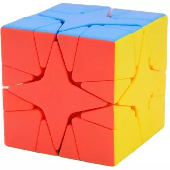 Bucubke Moyu Meilong Polaris Magic Cube Stickerless Classroom Puzzle Magic Cube MoFang JiaoShi MFJS Meilong Polaris Puzzle Cube (57mm)