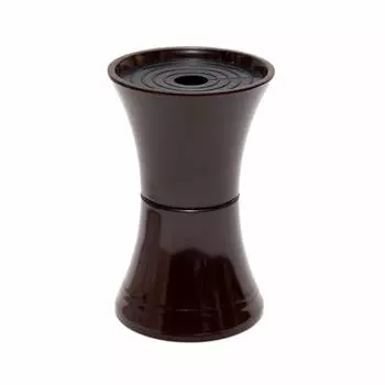 Buddhist utensils Shikimi Vase Flower Stand Brown 13.5cm