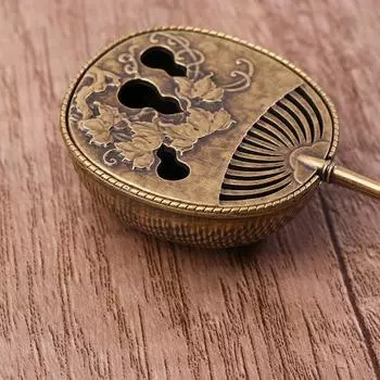 Буддийская посуда курильница лотоса курильница из сплава сандалового дерева мебель для дома украшение для дома и офиса as the picture