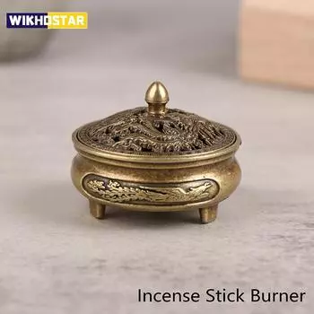 Буддийская посуда курильница лотоса курильница из сплава сандалового дерева мебель для дома украшение для дома и офиса