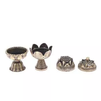 Буддийская утварь Курильница для благовоний Сплав сандалового дерева Мебель для дома Украшения для дома и офиса A2