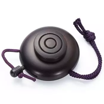 Буддийский алтарный магазин Takita Shoten Благовония Диаметр и удобный Благовония Храм Буддийский Сертификат Включен Держатель, Черное дерево, Маленький, 4,4 см Портативный