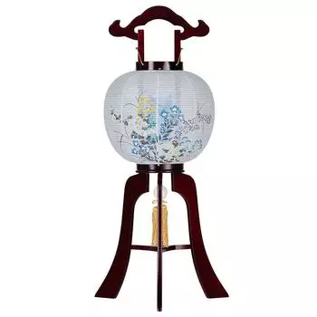 Буддийский магазин алтарей Takita Shoten Бон фонарь Бон фонарь фонарь 11 1484 Высота 84 см x Диаметр огненного мешка 33 см Подвесной фонарь с сертификатом