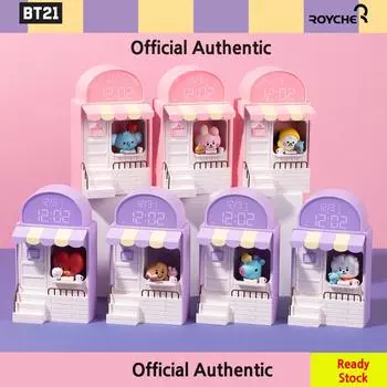 Будильник BT21 Baby My Little Buddy КАФЕ, официальные аутентичные часы