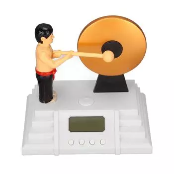 Будильник Цифровой будильник с гонгом, поддерживает подсветку экрана для любителей крепкого сна