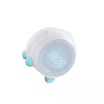 Будильник для детей, цифровой будильник Sunrise, питание от сети, для мальчиков, светодиодный тихий будильник, утренний будильник regular style