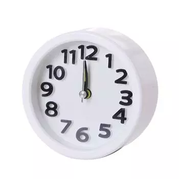 Будильник на батарейках для спальни, многофункциональный ночник белый