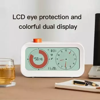Будильник с функцией обратного отсчета Цифровой кухонный таймер Многофункциональный визуальный таймер Считывание