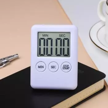 Будильник Секундомер Часы Таймер для готовки Цифровой кухонный таймер Электронный таймер Таймер обратного отсчета для кухни