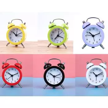 Будильник Спальня Гостиная Прикроватная тумбочка Ночь Классический фиолетовый