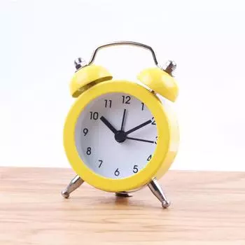 Будильник Спальня Гостиная Прикроватная тумбочка Ночь Классический жёлтый