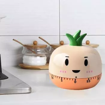 Будильник Таймер Управление временем Простота в эксплуатации Кухонный таймер в форме мультяшной лягушки Кухонный инструмент Гаджет для кухни C