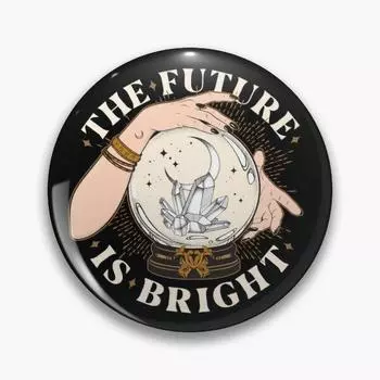 Будущее яркое, мягкая булавка на пуговицах, одежда для влюбленных, креативный подарок, металлическая женская шляпа с героями мультфильмов, милая брошь, забавный значок