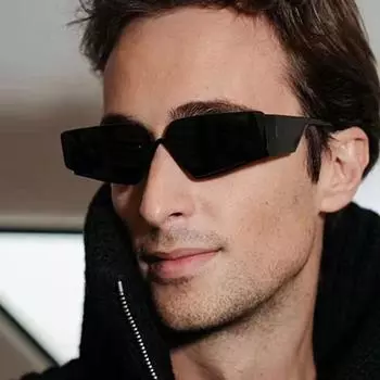 Будущие солнцезащитные очки без оправы, европейские и американские уличные солнцезащитные очки, индивидуальные очки, солнцезащитные очки для активного отдыха для мужчин и женщин