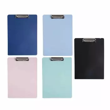 Буфер обмена утолщенный многоцелевой настольный держатель документов для файлов материалов школьного офиса Dark Blue