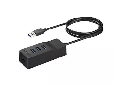 Buffalo BSH4A310U3BK 4P Hub Black USB3.0 чёрный