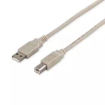 Buffalo iBUFFALO USB2.0 cable 1.0m Ivory BSUAB210IV