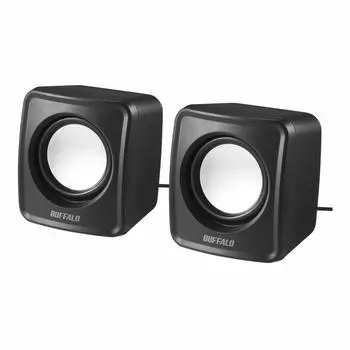 BUFFALO PC колонка USB питание компактный размер черный BSSP105UBK