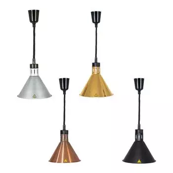 Buffet Heating Lamp, Heating Light Food Warming Lamp, Buffet Warming Lamp Argent