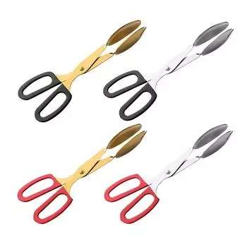 Buffet Tongs Catering Utensil Multi Use Serving Tongs Bread Tongs for Bake Cake Buffet Kitchen Serving and Cooking Salad