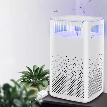 Лампа-убийца комаров Bug Zapper USB для дома и заднего двора летом белый