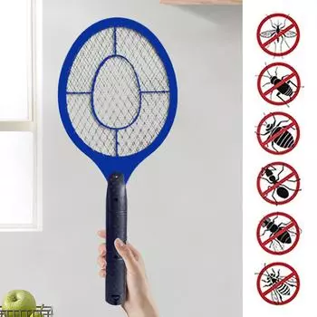 Bug Zapper Racket Handheld Electric Fly Swatter Safe Mosquito Swatter Portable for Home Office Backyard Patio Camping зелёный
