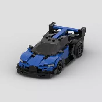 Bugatti Bolide Vision GT Racing Speed Champion Racer Building Blocks Brick Creative Garage Toys для мальчика Подарочный набор DIY