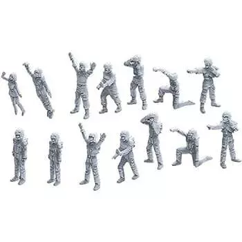 Builders Parts HD MS Figure 01 1/144 Масштаб Пластиковая Модель