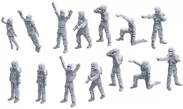 Builders Parts HD MS Figure 01 Масштаб Пластиковая Модель 1/144