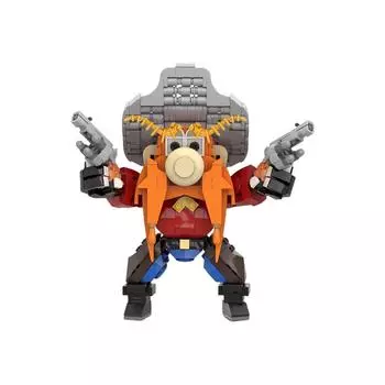 Строительные блоки Модель Аниме Персонажи Строительные блоки Собрать игрушки Детские развивающие игрушки Подарки для мальчиков