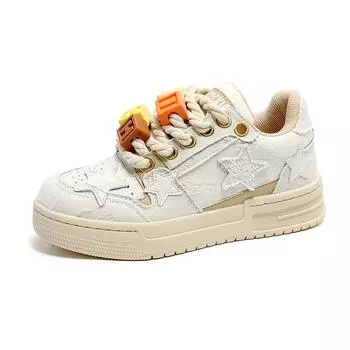Building block star shoes keyboard accessories niche design Guochao casual skateboard shoes trendy fashion versatile couple shoes 35-Female code