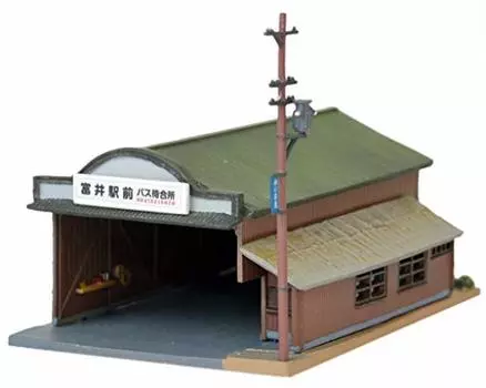 Building Collection KenColle 074-3 Station bus shelter 3 Diorama supplies