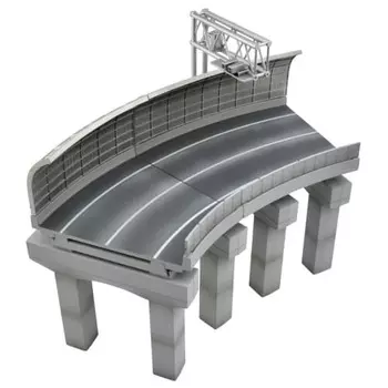 Building Collection Kenkore 187 Expressway Curve Set Diorama Supplies