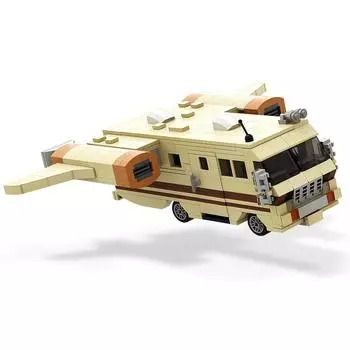 Buildmoc Expert Ideas Spaceballs Eagle Building Blocks Set Touring Car Vehicle Bricks Toys for Children Xmas Gifts