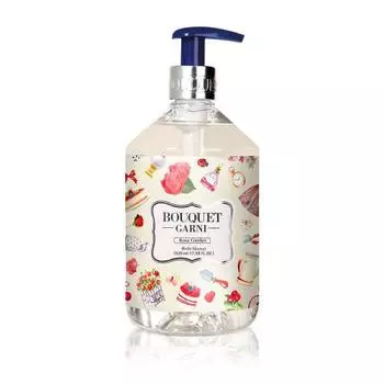 Букет Гарни Душ для тела Аромат розового сада 500 мл Корейская косметика Уход за телом Растительные увлажняющие ингредиенты Расслабляющий душ Увлажняющий Увлажняющий лыжный
