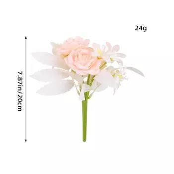 Букет искусственных цветов Свадебное украшение дома Украшение стола Фотосъемка Искусственные цветы