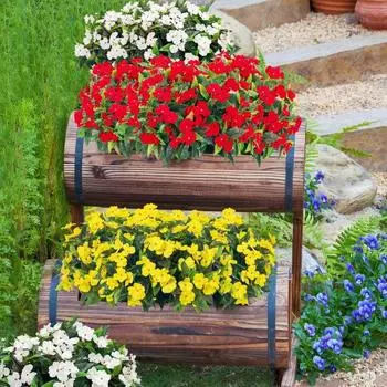 Букет искусственных недотрог, устойчивых к ультрафиолетовому излучению, искусственные цветы, не требующие особого ухода, букет искусственных недотрог для комнатных ваз, кашпо, украшения балкона фиолетовый