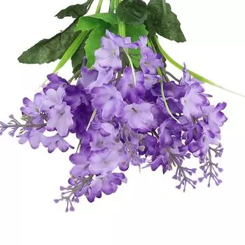 Букет из искусственных цветов из 5 голов для офисной вечеринки розовый