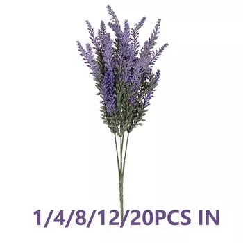 Букет из искусственных цветов лаванды One Size