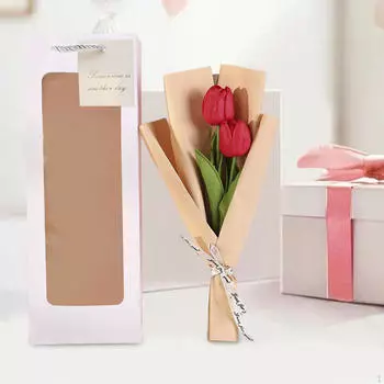 Букет из искусственных цветов, украшение стола, домашняя композиция для красный