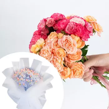 Букет из искусственных тюльпанов, набор для самостоятельного изготовления, украшение, цветочная композиция для стола розовый