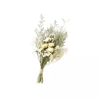 Букет из сухоцветов Украшение из сухоцветов Свадебный декор ярко-розовый